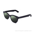 Own Brand Custom Polarized Lenses Wide Legs Mazzucchelli Acetate Frame Fashion Man Sunglasses